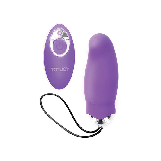 TOYJOY - HAPPINESS MY ORGASM EGGSPLODE VIBRATEUR VIOLET TÉLÉCOMMANDE