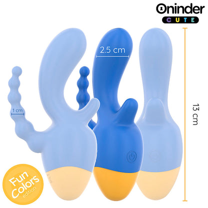 ONINDER CUTE - LOVE 3 SOME TRIPLE VIBRATEUR - APPLICATION GRATUITE DANS LE MONDE ENTIER