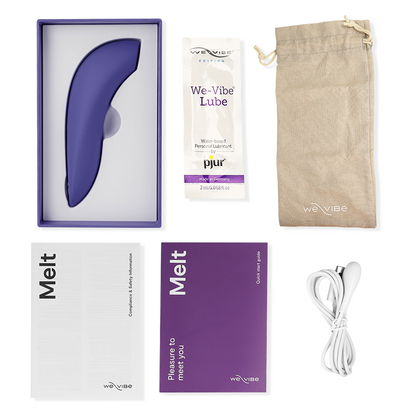 WE-VIBE - STIMULATEUR DE CLITORIS MELT BLEU MINUIT
