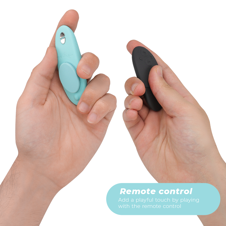 WE-VIBE - VIBRATEUR MOXIE + AQUA CLITORAL
