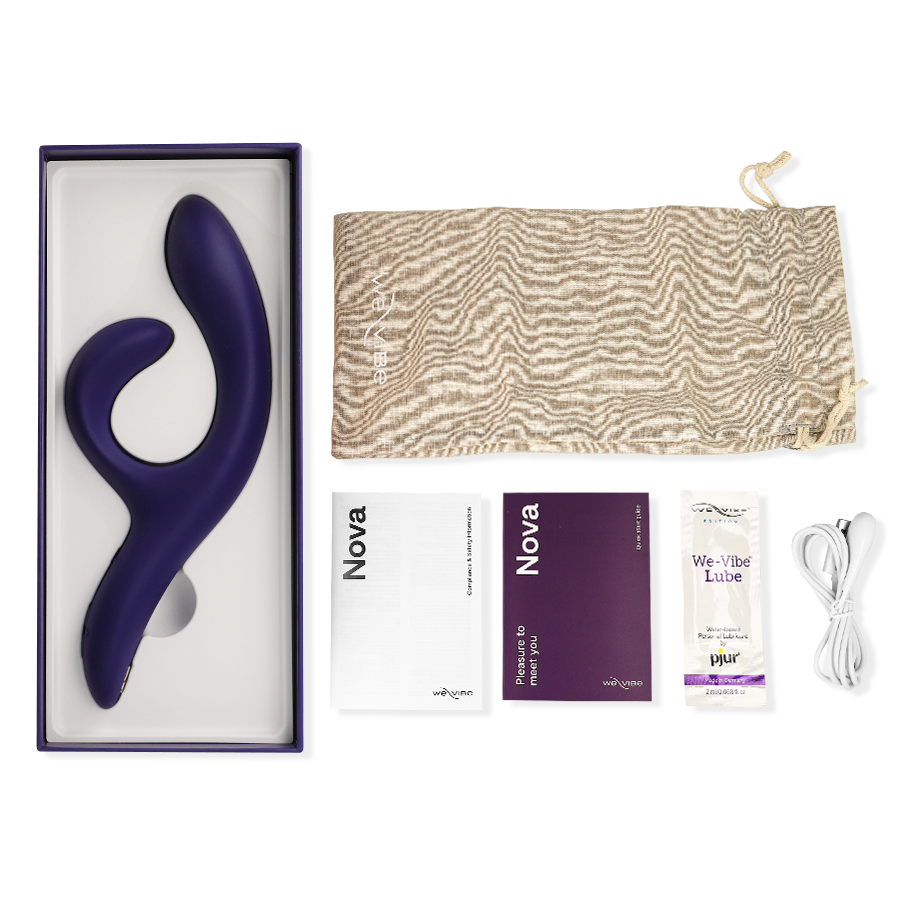 WE-VIBE - VIBRATEUR LAPIN NOVA 3 BLEU NUIT