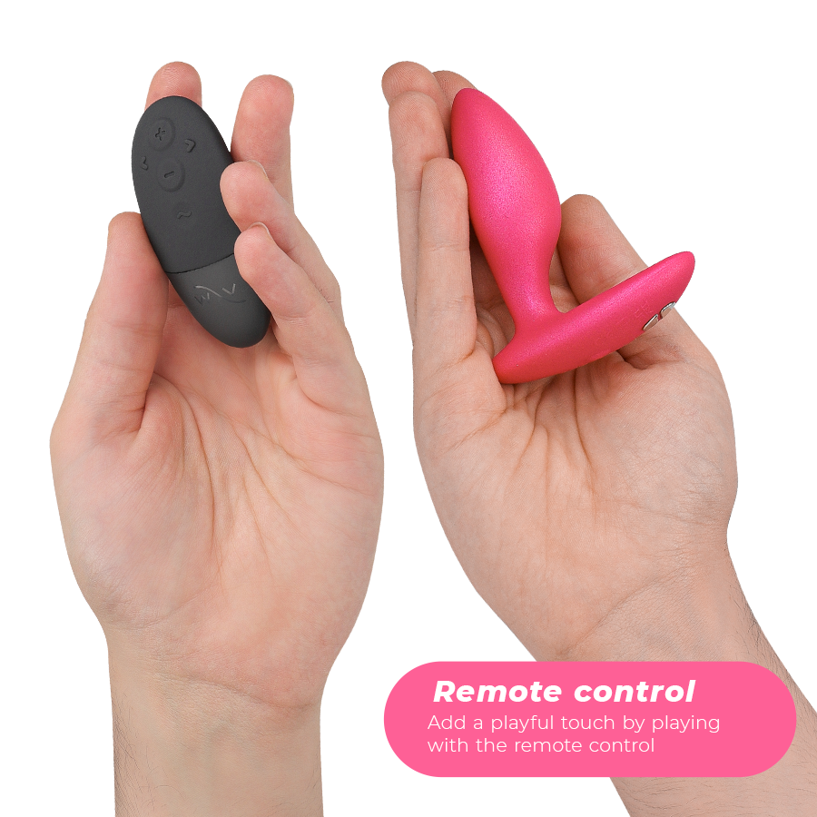 WE-VIBE - DITTO+ VIBRATEUR ANAL PLUG ROSE
