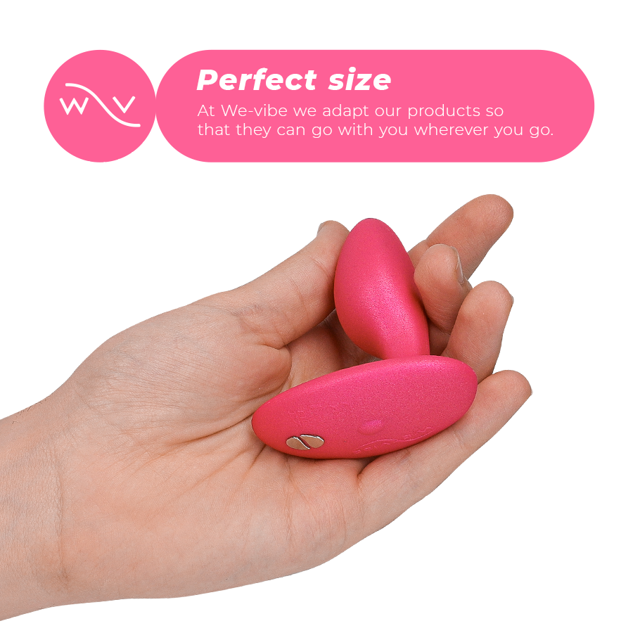 WE-VIBE - DITTO+ VIBRATEUR ANAL PLUG ROSE