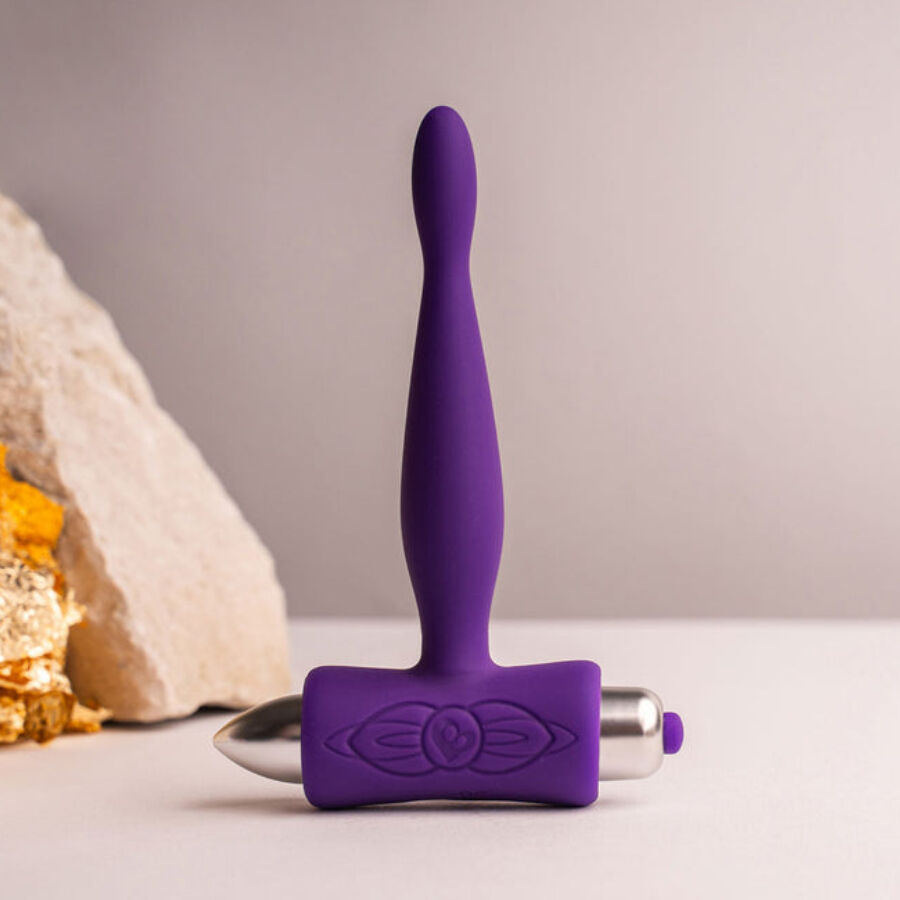 ROCKS-OFF - PETITE SENSATIONS TEAZER VIBRATEUR PLUG ANAL VIOLET