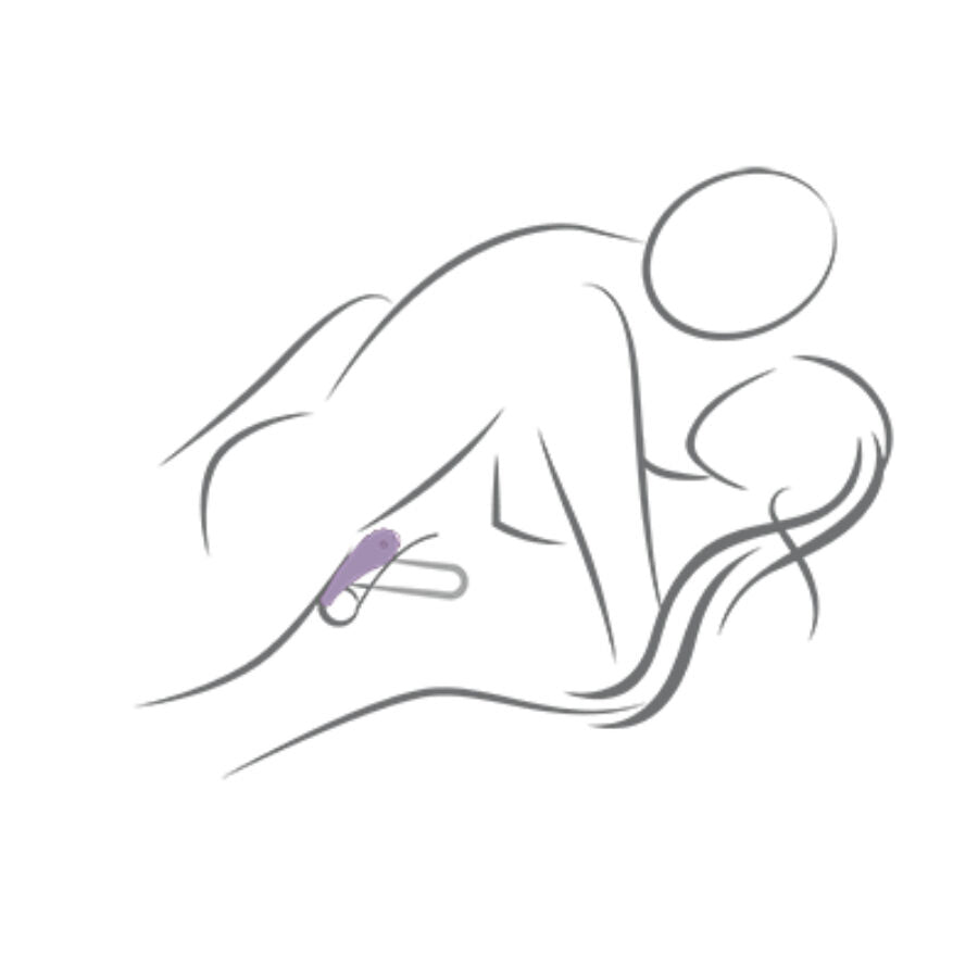 ROCKS-OFF - ANNEAU PÉNIS VIBRANT SPIRE BLACK