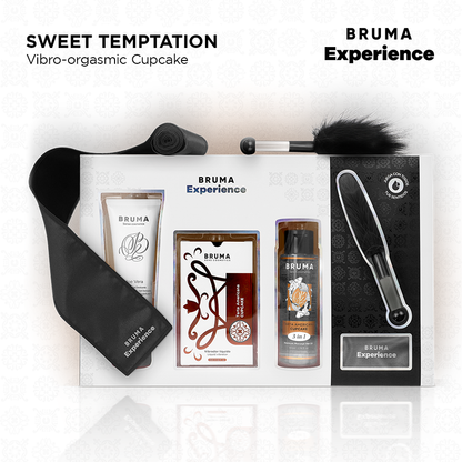 BRUMA XPERIENCE - KIT TENTATION DOUCE GÂTEAU AMÉRICAIN VIBRO-ORGASMIQUE