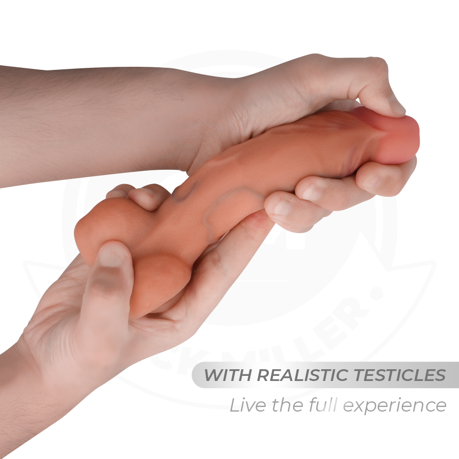 COCK MILLER - GODE ARTICULABLE HYPERRÉALISTE 17,8 CM