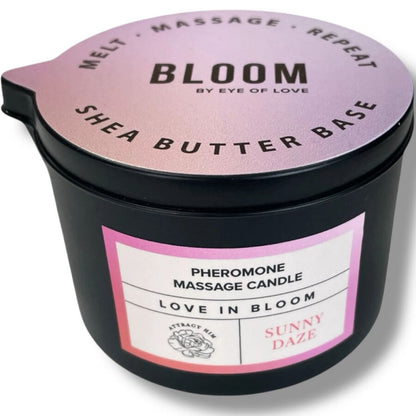 EYE OF LOVE - BLOOM BOUGIE DE MASSAGE SATIVA SUNNY DAZE 150 ML