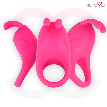 MORESSA - BRAD PREMIUM SILICONE RECHARGEABLE ROSE
