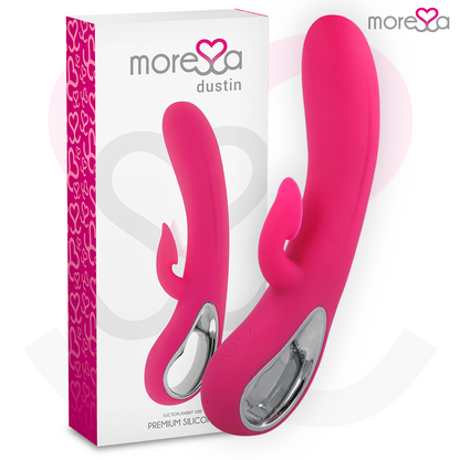 MORESSA - DUSTIN ONDES STIMULANTES CLITORIALES ET VIBRATIONS PUISSANTES SILICONE PREMIUM RECHARGEABLE