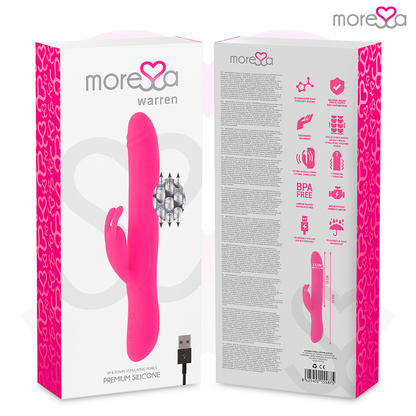 MORESSA - SILICONE RECHARGEABLE DE QUALITÉ SUPÉRIEURE WARREN