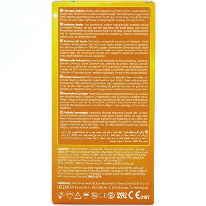 SKINS - PACK DE 8 PRÉSERVATIFS BANANE PREMIUM