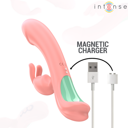 Vibrateur Rabbit Rachel | Point G Oscillant | Intense | Rose