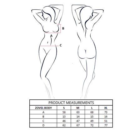 PASSION - BODY ZOVEL ROSE CLAIR L/XL