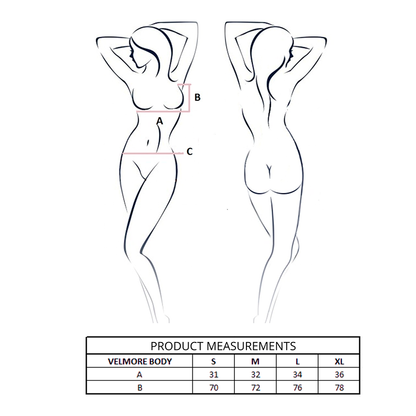 PASSION - BODY VELMORE BLEU S/M