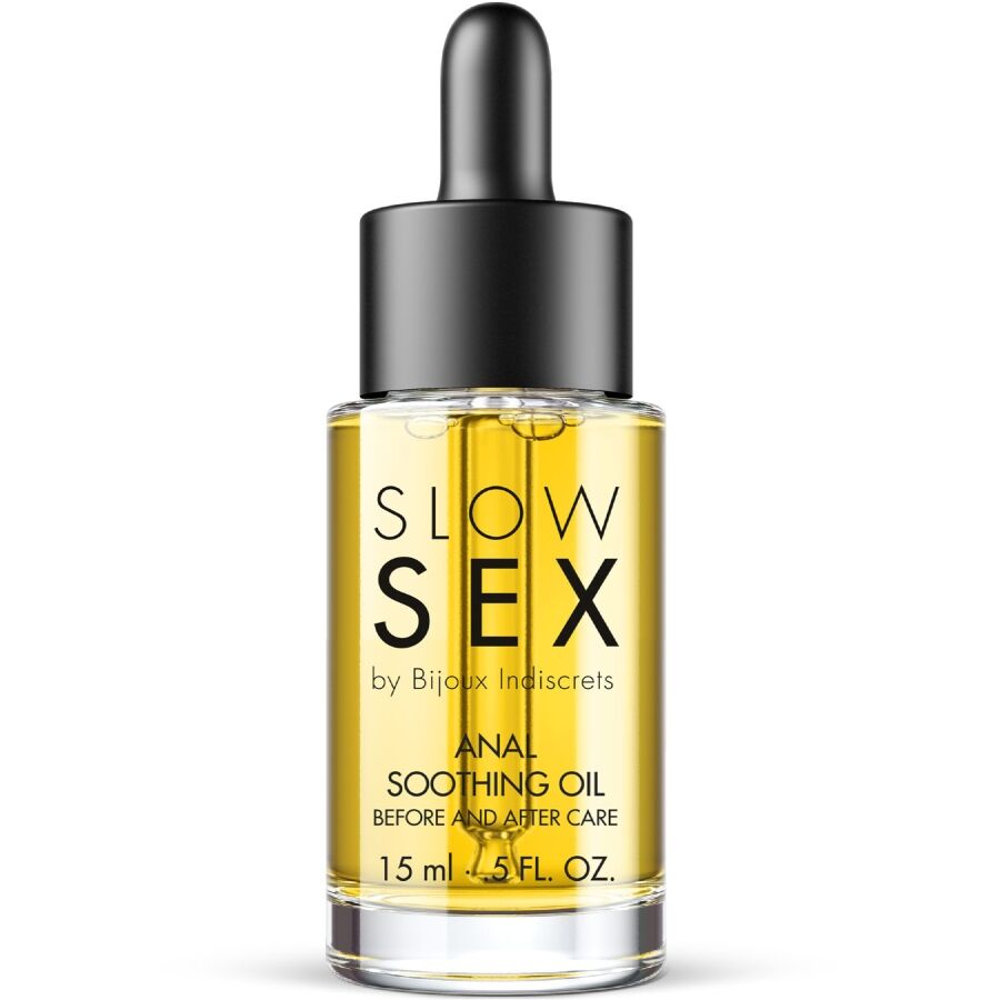 BIJOUX INDISCRETS - HUILE ANALE APAISANTE POUR SEXE LENT 15 ML
