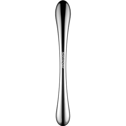 SATISFYER - COSMIC CREST 1 GODEMICHET DOUBLE EXTRÉMITÉ EN ACIER INOXYDABLE
