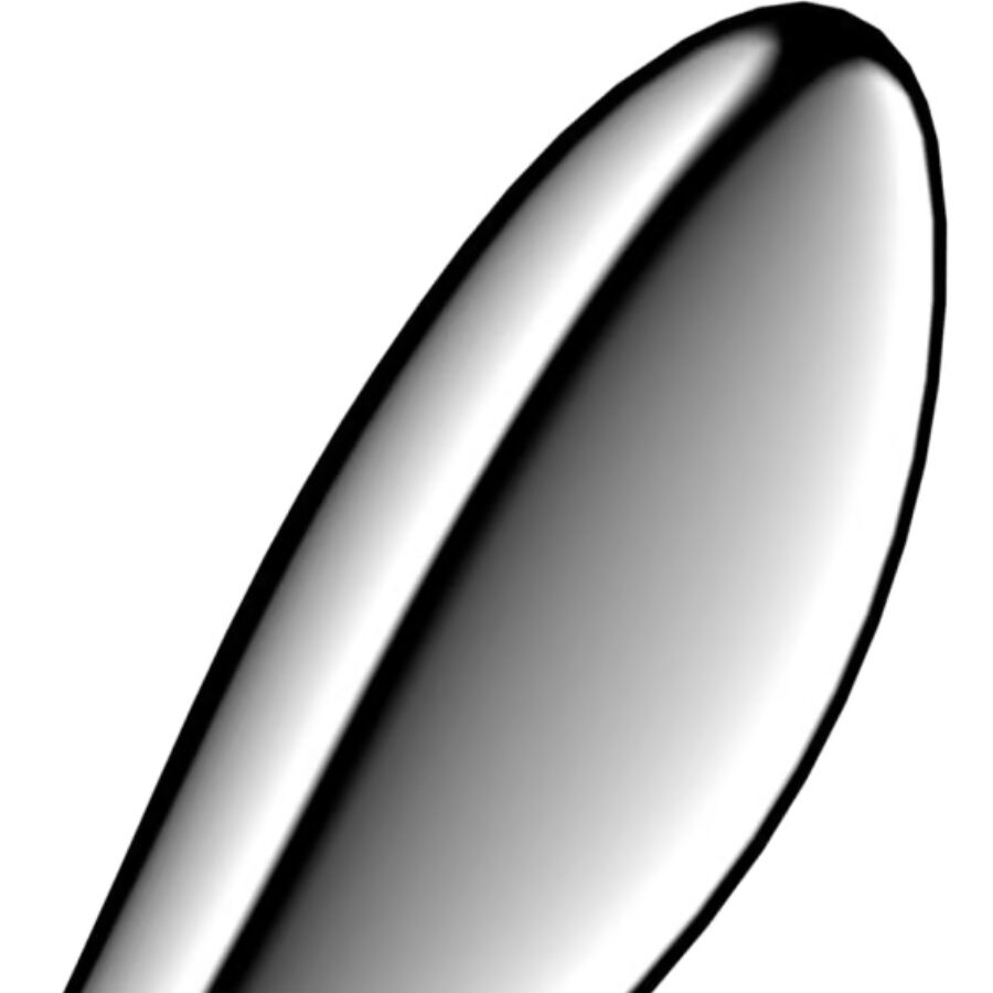 SATISFYER - STAR FORCE 3 GODEMICHET DOUBLE EN ACIER INOXYDABLE
