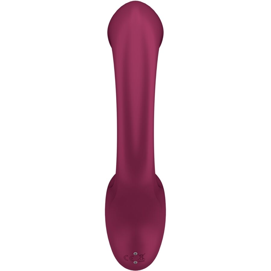 SATISFYER - G FOR GODDESS 2 BOUTEILLE VIBRATEUR LAPIN BORDEAUX