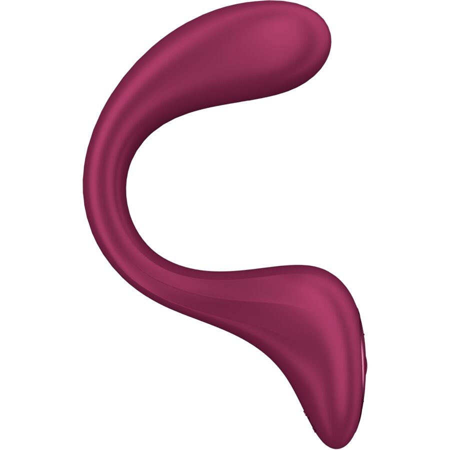 SATISFYER - G FOR GODDESS 2 BOUTEILLE VIBRATEUR LAPIN BORDEAUX